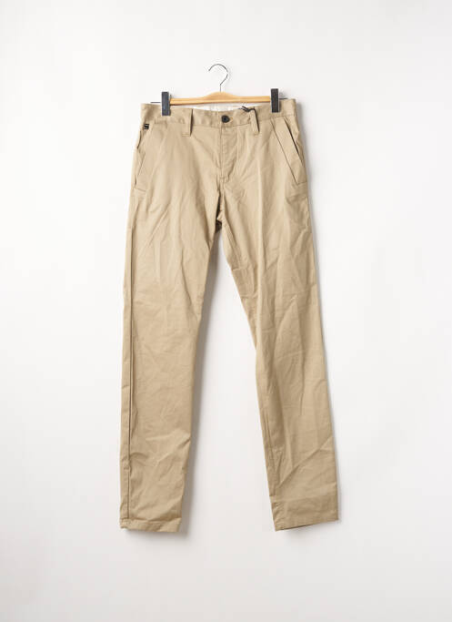 Pantalon chino beige RAW-7 homme