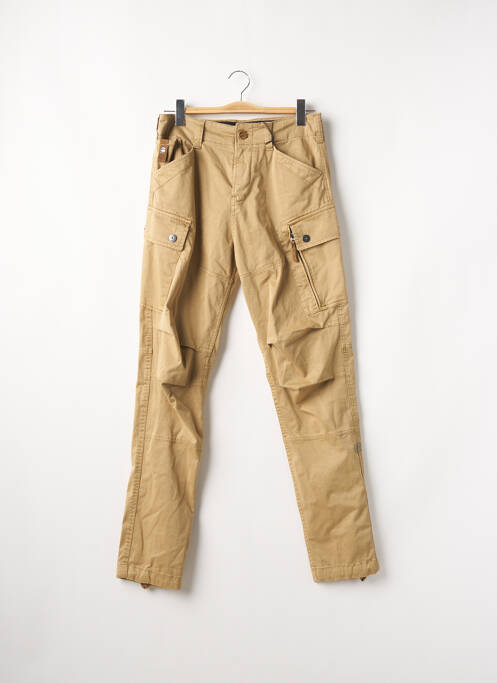 Pantalon cargo marron RAW-7 pour homme