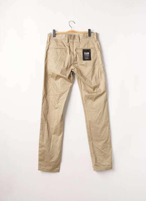 Pantalon chino beige RAW-7 homme