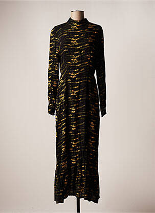 Robe longue noir ASTRID BLACK LABEL femme