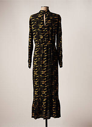Robe longue noir ASTRID BLACK LABEL femme