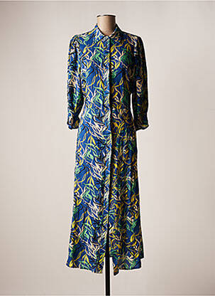 Robe longue bleu DEUX. BY ELINE DE MUNCK pour femme