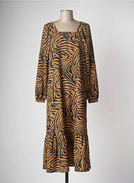 Robe longue marron VERO MODA femme
