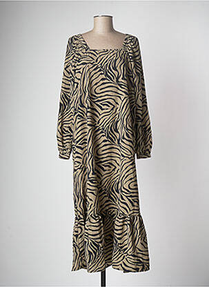 Robe longue gris VERO MODA femme