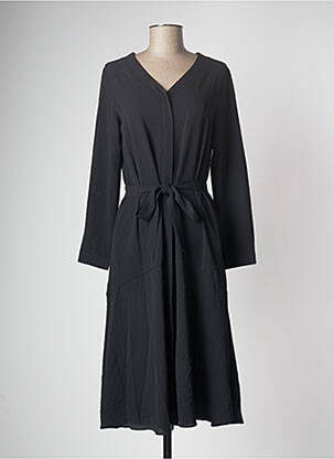 Robe mi-longue noir MOLLY BRACKEN femme