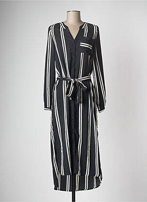 Robe mi-longue noir VERO MODA femme