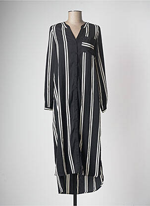 Robe mi-longue noir VERO MODA femme