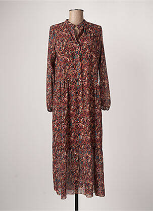 Robe longue marron ZABAIONE femme