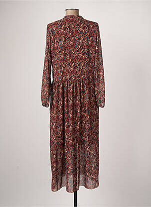 Robe longue marron ZABAIONE femme