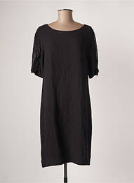 Robe mi-longue noir STREET ONE femme