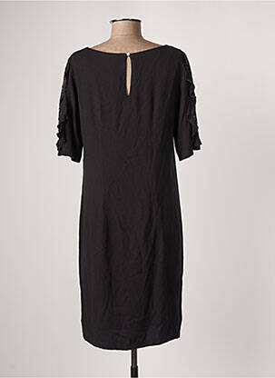Robe mi-longue noir STREET ONE femme