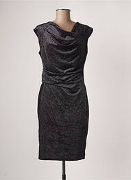 Robe mi-longue noir MOLLY BRACKEN femme