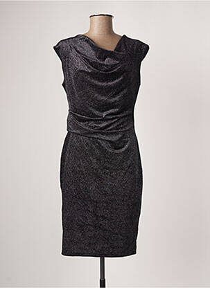 Robe mi-longue noir MOLLY BRACKEN femme
