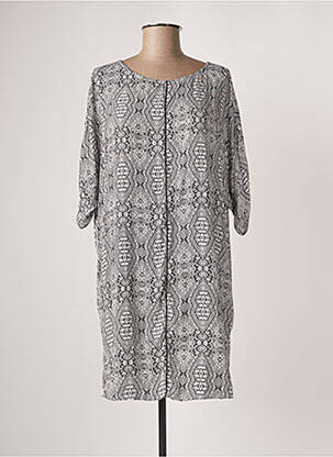 Robe mi-longue blanc OBJECT femme