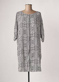 Robe mi-longue blanc OBJECT femme