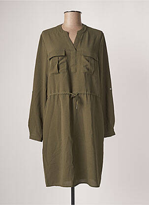 Robe courte vert ONLY femme