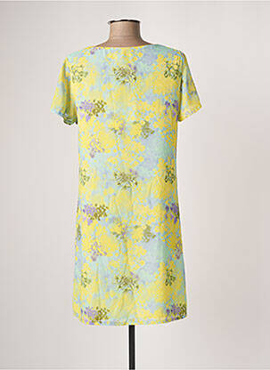Robe courte jaune BELLITA femme