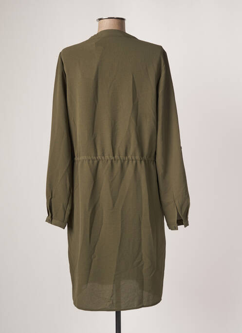 Robe courte vert ONLY pour femme