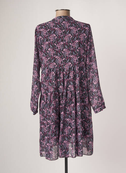 Robe mi-longue violet ZABAIONE pour femme