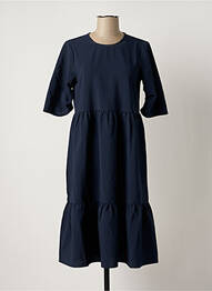 Robe mi-longue bleu VERO MODA femme