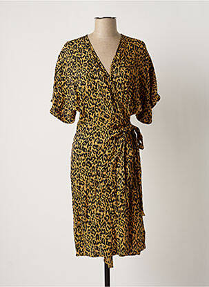 Robe mi-longue noir ASTRID BLACK LABEL femme
