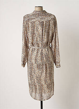 Robe mi-longue beige BELLITA femme