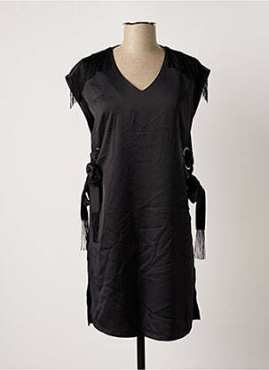 Tunique manches courtes noir ASTRID BLACK LABEL femme