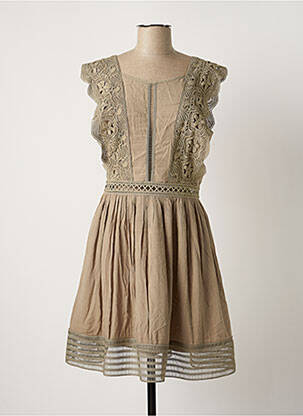 Robe mi-longue vert MOLLY BRACKEN femme