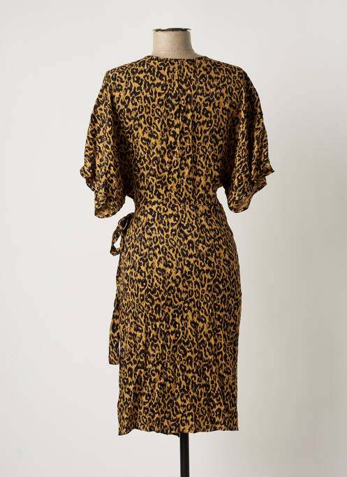 Robe mi-longue noir ASTRID BLACK LABEL pour femme