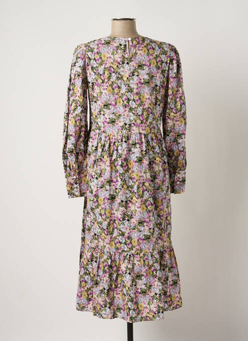 Robe mi-longue violet ONLY femme