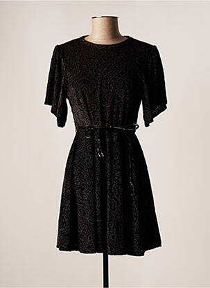 Robe courte noir ASTRID BLACK LABEL femme