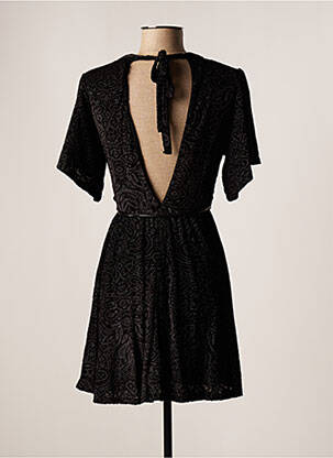 Robe courte noir ASTRID BLACK LABEL femme