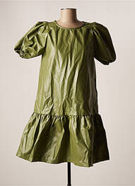 Robe courte vert ONLY femme