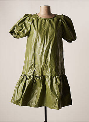 Robe courte vert ONLY femme