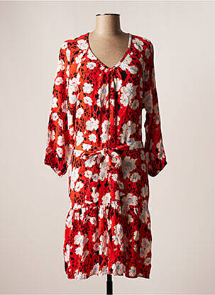 Robe mi-longue orange GARCIA femme