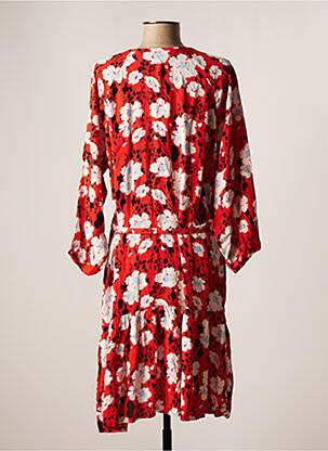 Robe mi-longue orange GARCIA femme