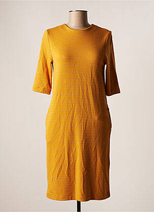 Robe mi-longue jaune LE FABULEUX MARCEL DE BRUXELLES femme