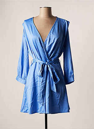 Robe courte bleu ONLY pour femme