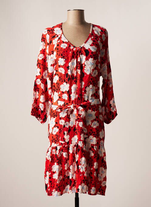 Robe mi-longue orange GARCIA femme