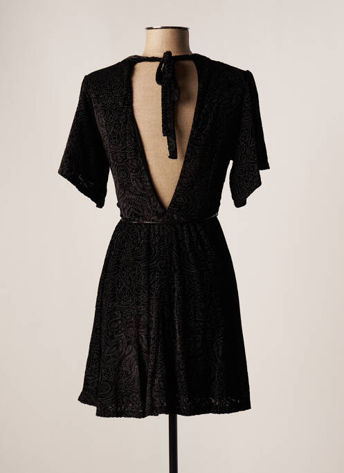 Robe courte noir ASTRID BLACK LABEL pour femme
