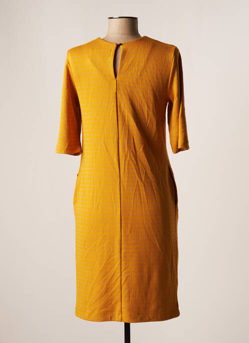 Robe mi-longue jaune LE FABULEUX MARCEL DE BRUXELLES pour femme