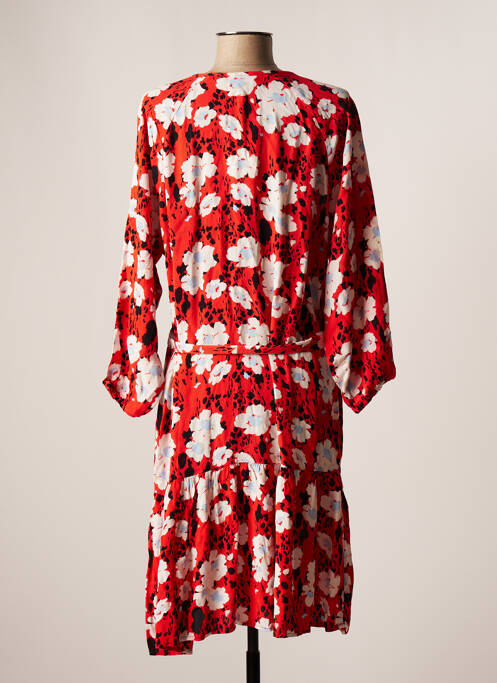 Robe mi-longue orange GARCIA pour femme