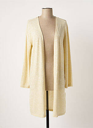 Gilet manches longues beige VERO MODA femme