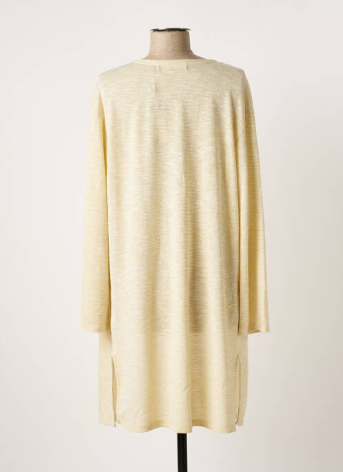 Gilet manches longues beige VERO MODA pour femme