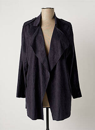 Veste casual bleu MANGO femme