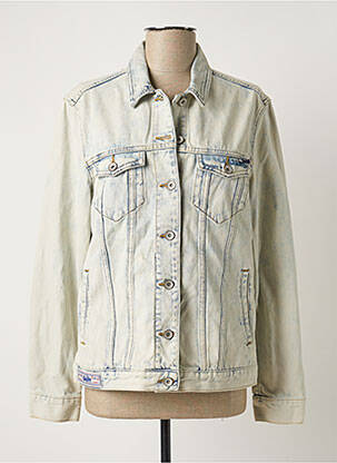 Veste casual bleu SUPERDRY femme