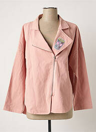 Veste casual rose #127344 femme