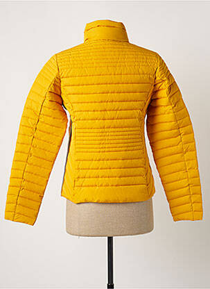 Doudoune sans capuche sans capuche jaune GARCIA femme