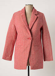 Manteau court rouge LPB pour femme seconde vue