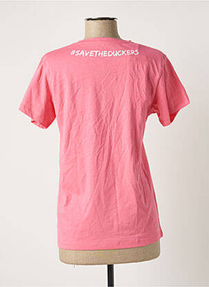 T-shirt rose SAVE THE DUCK femme